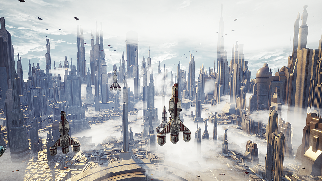 多种主题、场景混合的轨道影院影片(含多张静帧)