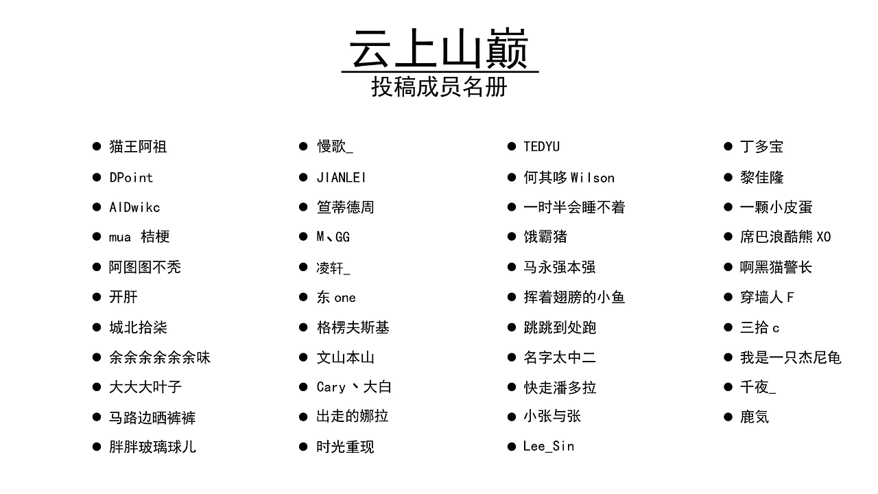 【云上山巅】2022年度总结报告