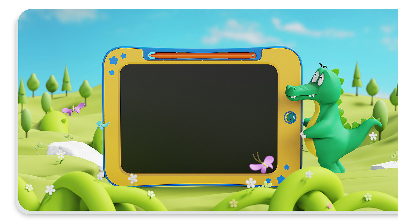 儿童玩具-keyshot建模渲染