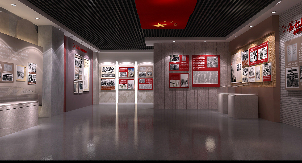 检察院院史馆（图ZMzA1OTEwMDE2） - 展陈设计 - 站酷设计师红延展陈设计原创素材 - 站酷ZCOOL