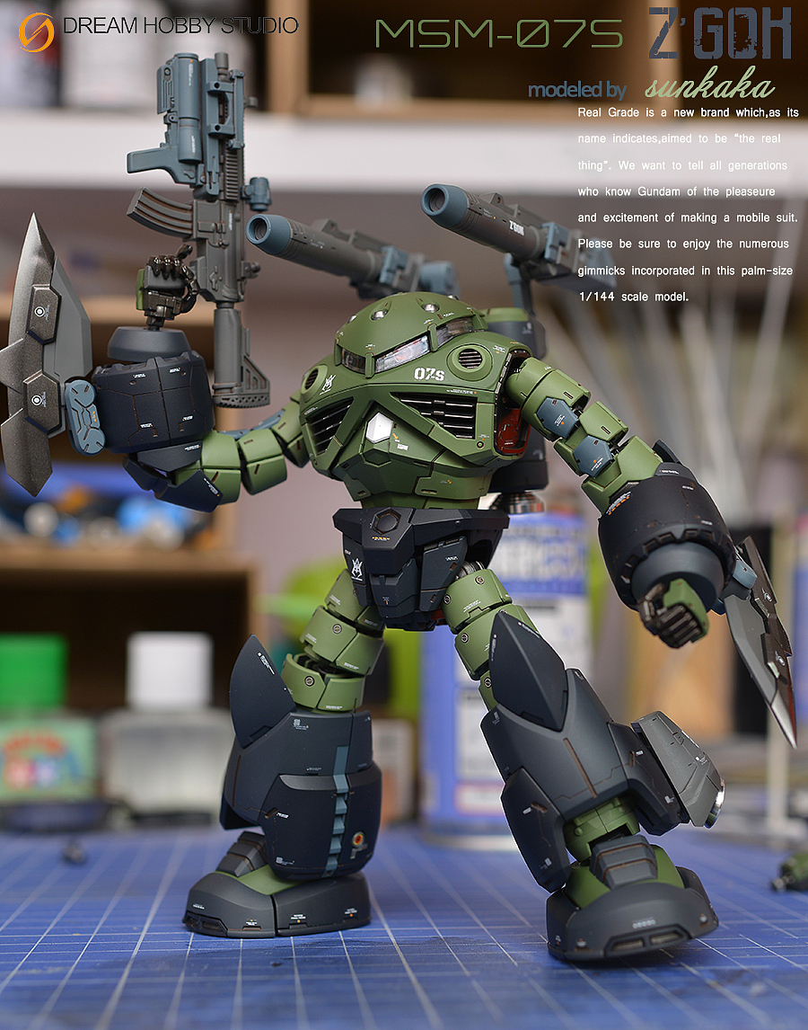 科幻模型设计制作｜《1/144 魔蟹》附改造过程（图ZMzE5NzQwNTEy） - 手办/模玩 - 站酷设计师逍遥2003原创素材 - 站酷ZCOOL