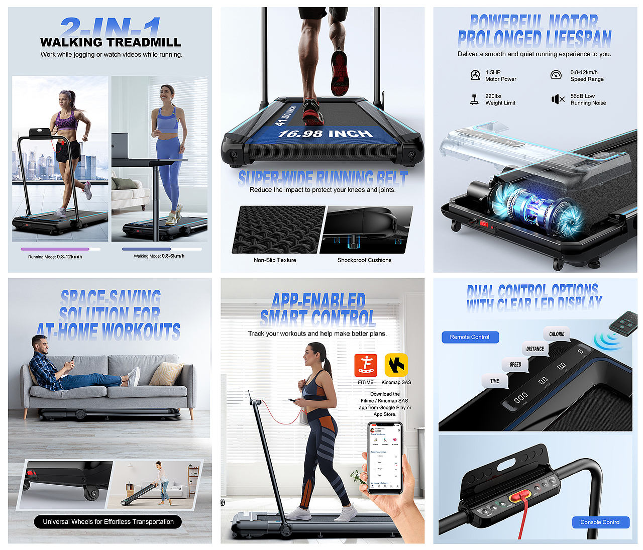 手机补光灯/跑步机/除湿机/吹尘器 亚马逊套图