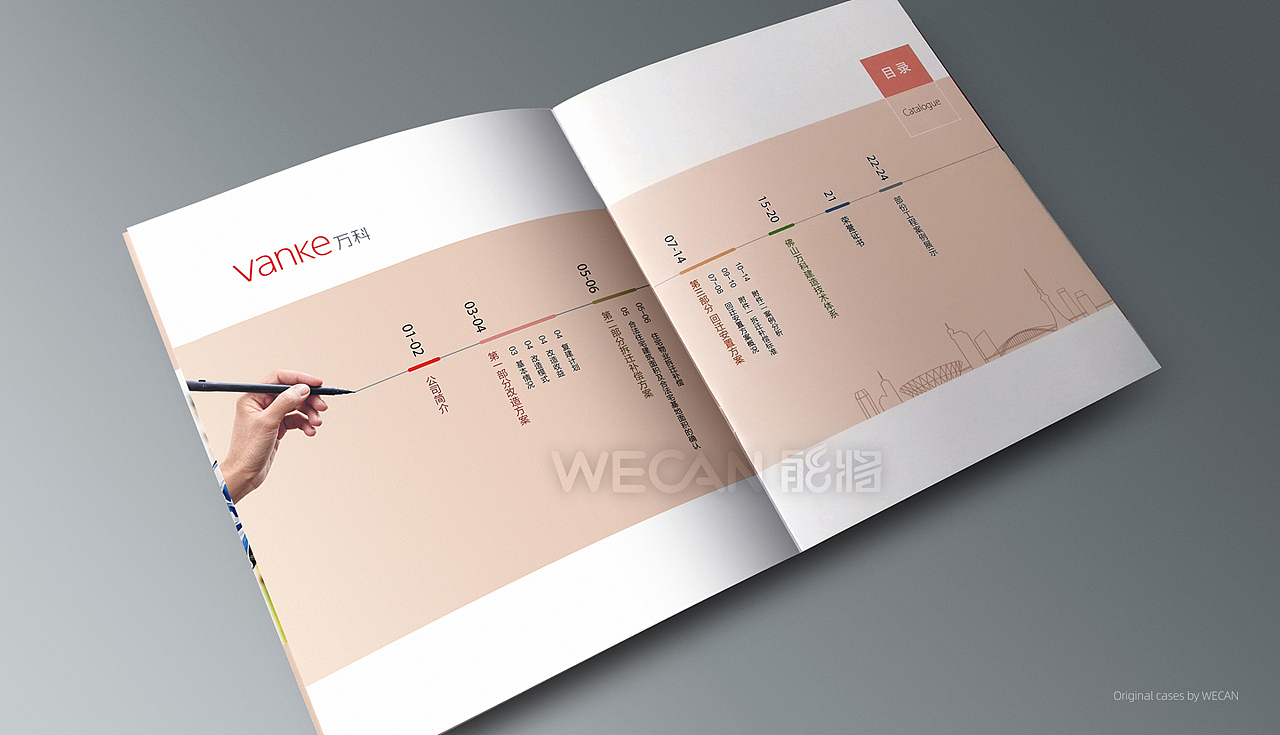 原创|万科项目画册|房地产画册设计|楼书设计|公司画册