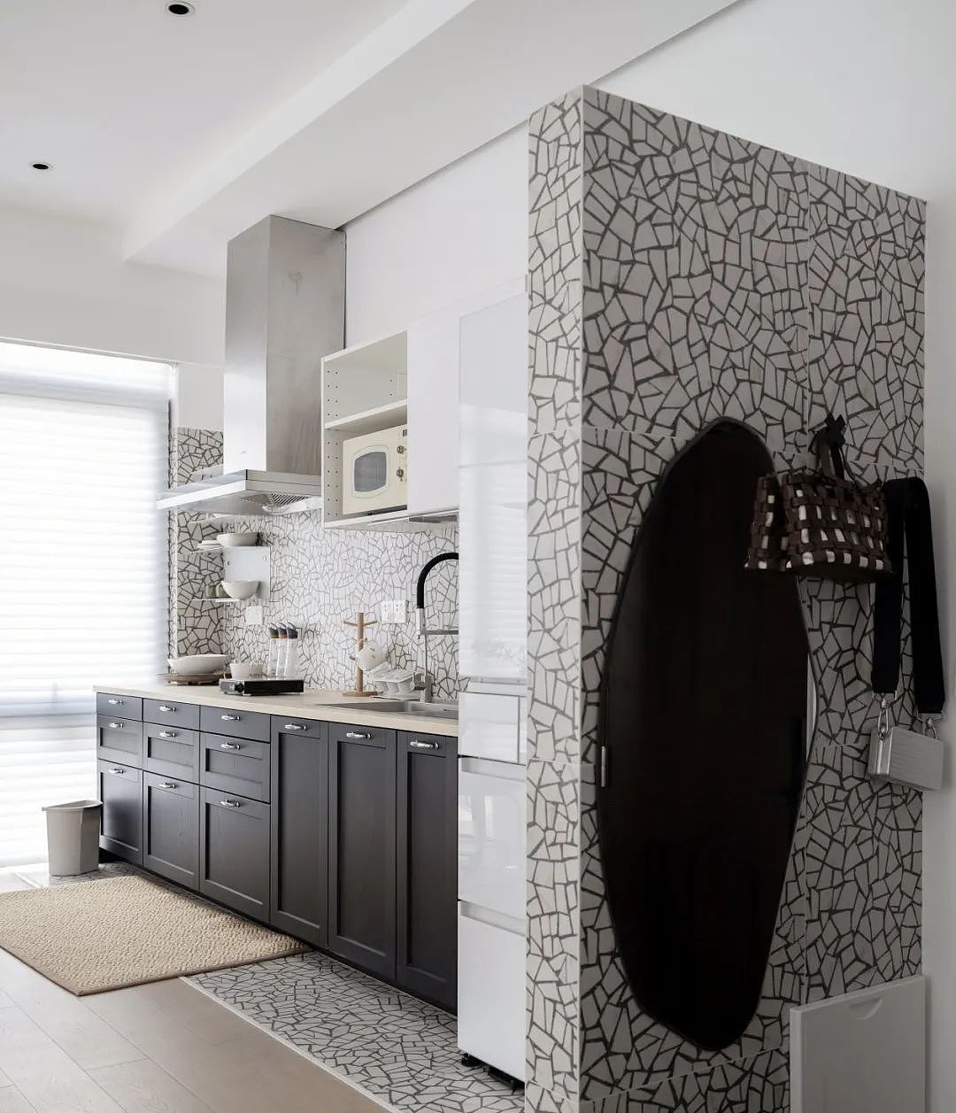 有颜值能收纳,52m²的小宅太棒了!