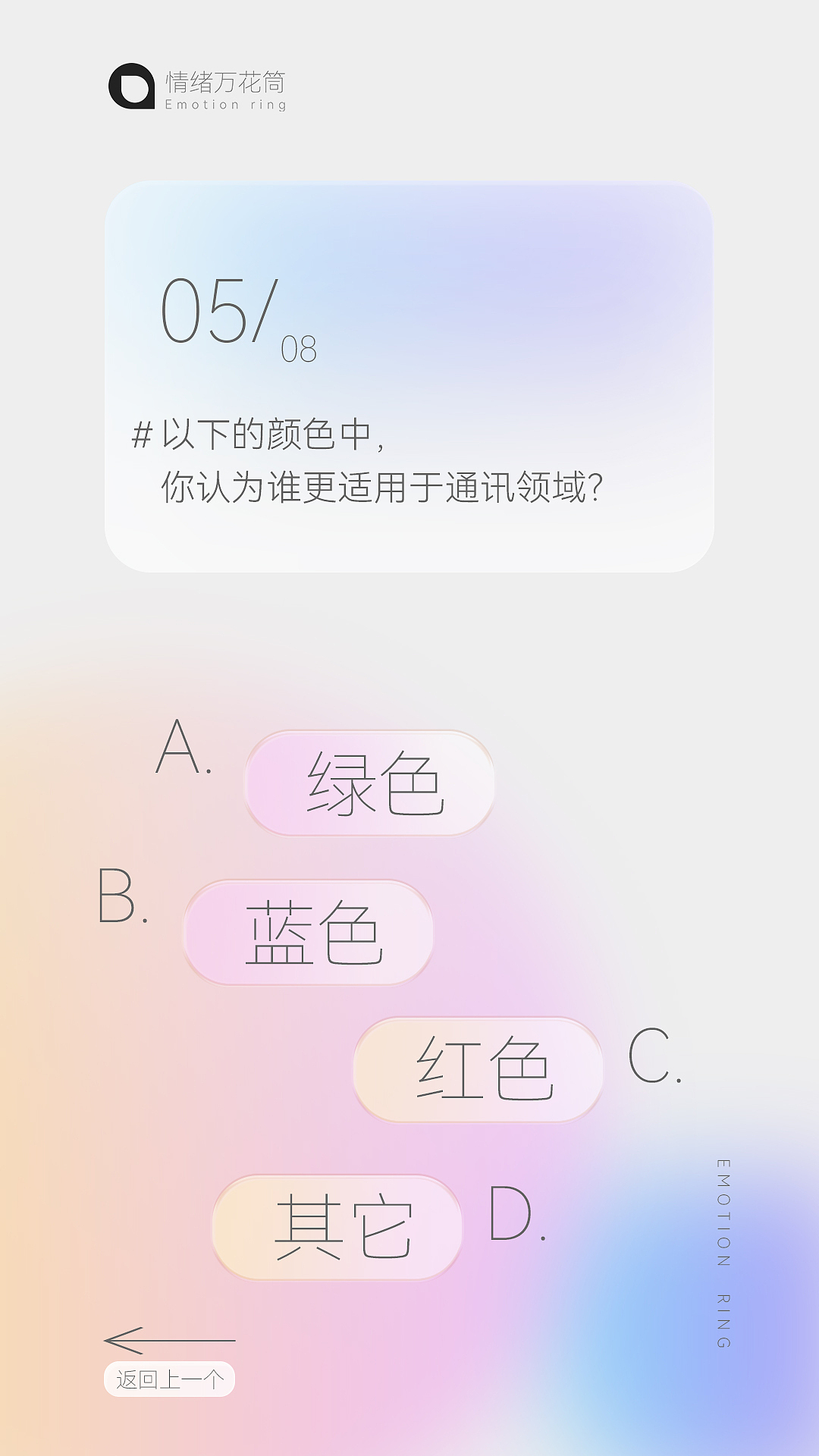 《情绪万花筒》文创品牌设计价值交互测试