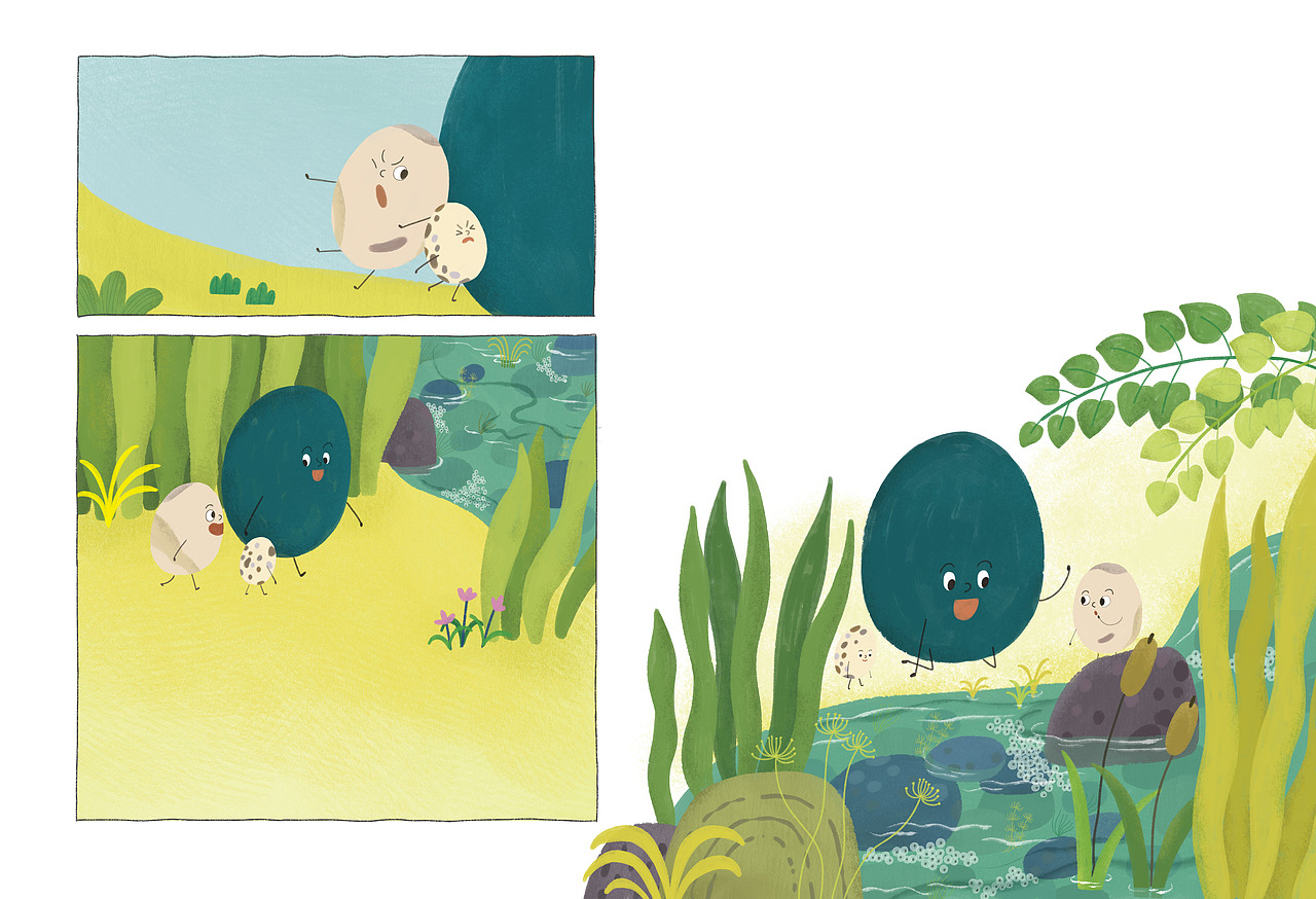 儿童期刊内页插图