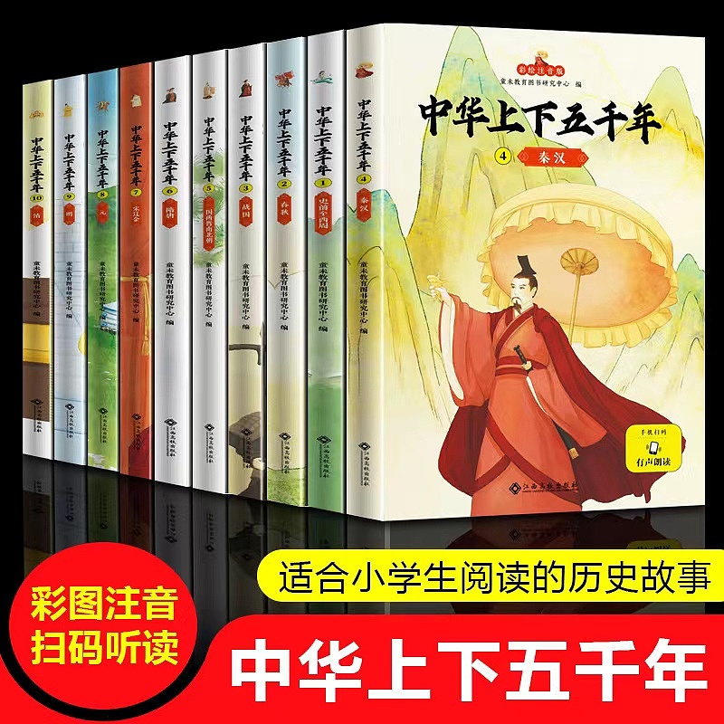 中华上下五千年精修主图