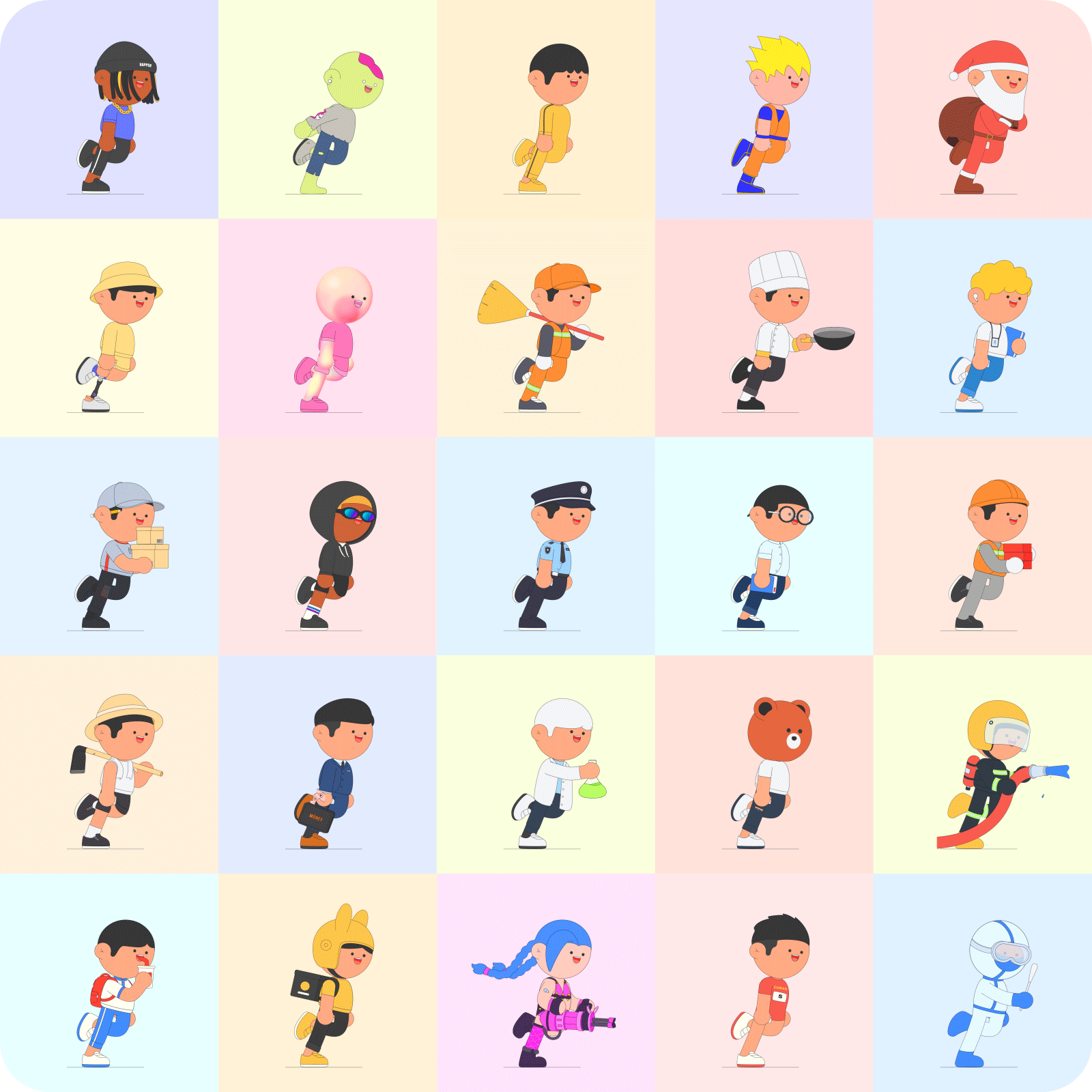 “Let's Run”动态数字藏品