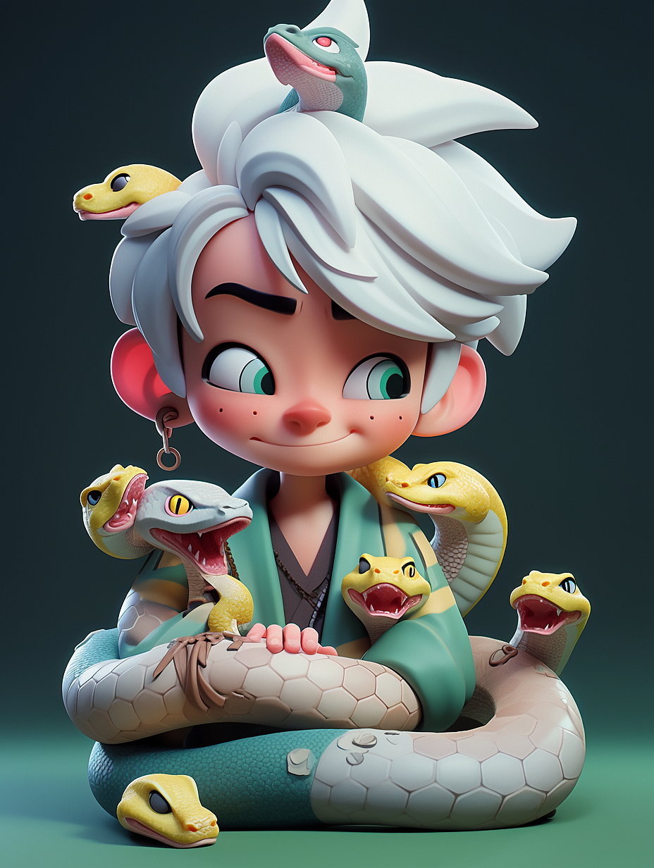 圈儿磊《盲盒造物》3D角色篇