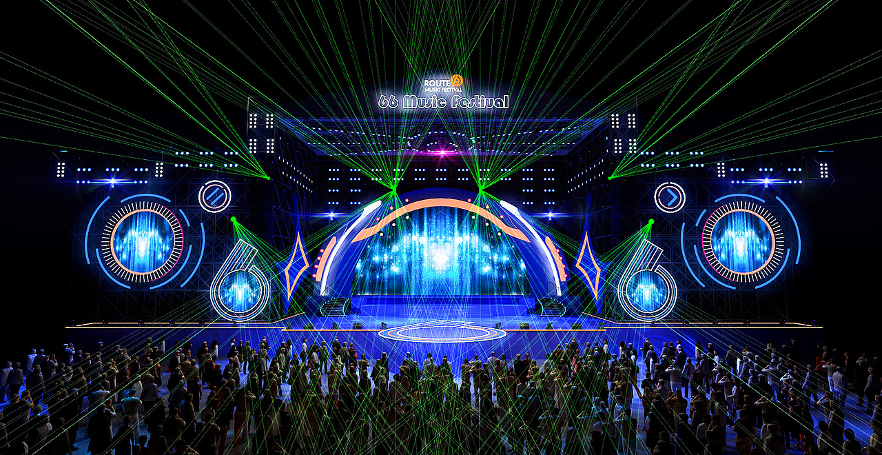 音乐节舞台（图ZMzExMjQ1ODU2） - 舞台美术 - 站酷设计师zyp1688原创素材 - 站酷ZCOOL