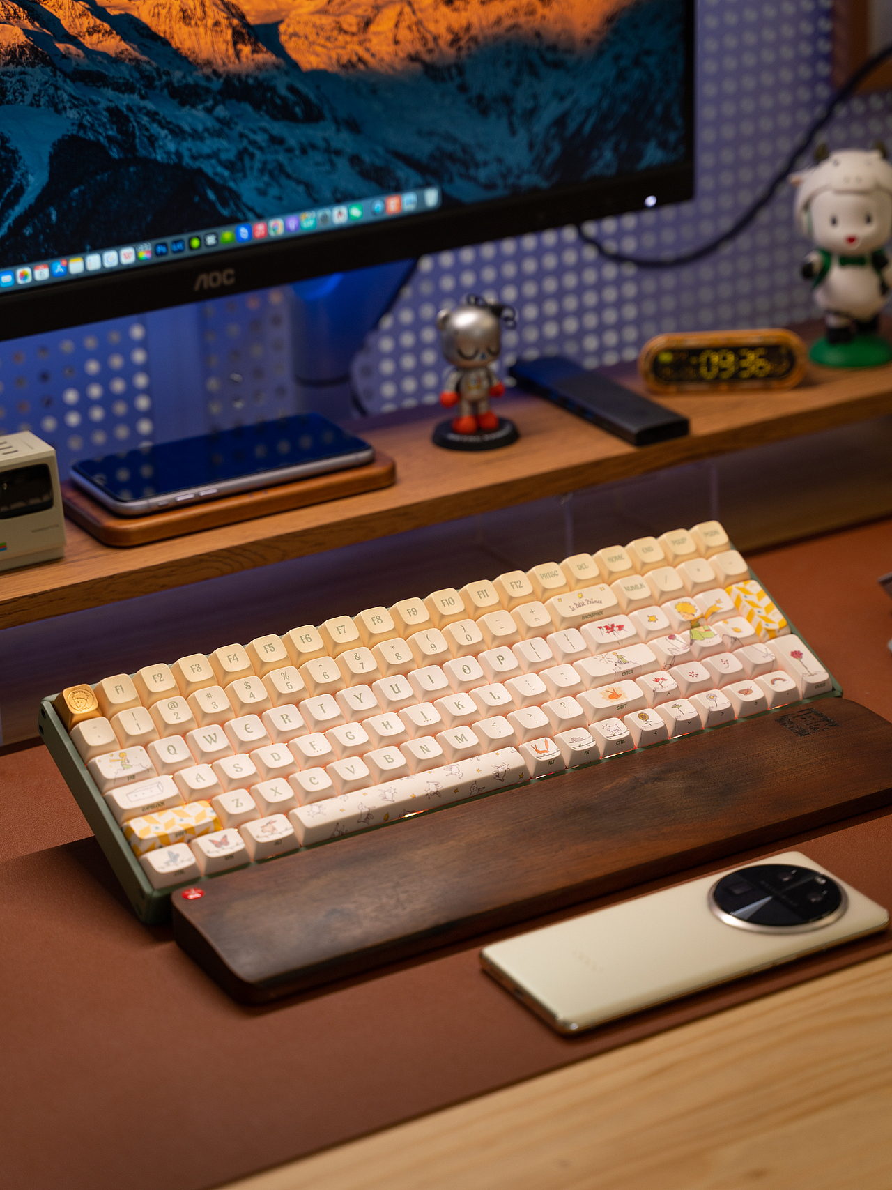 随手拍:iQunix X 小王子 F97联名定制机械键盘