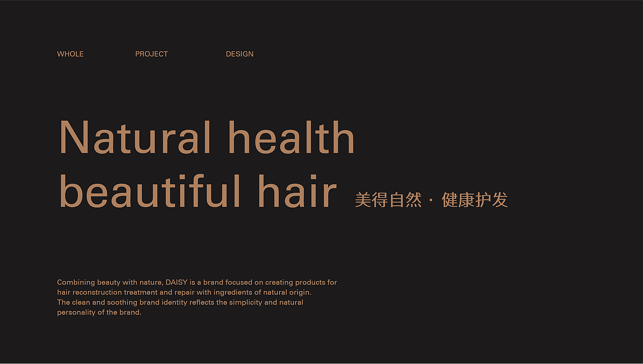 【DAISY黛溪】- 洗护品牌设计