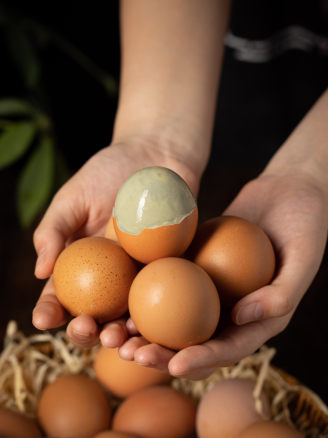 鸡蛋、实蛋
