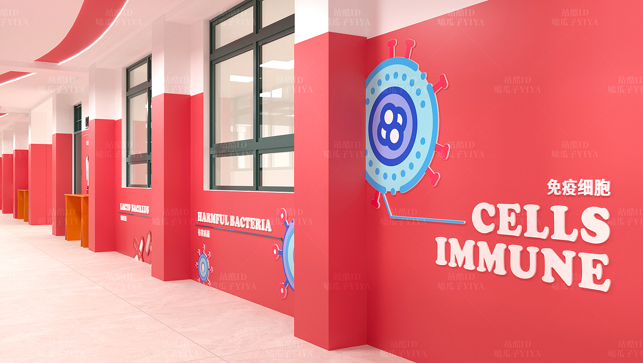 河南省第二实验中学（三）-校园文化-形象墙（图ZMzM4NjA2NzUy） - 商业空间设计 - 站酷设计师嗑瓜子YIYA原创素材 - 站酷ZCOOL