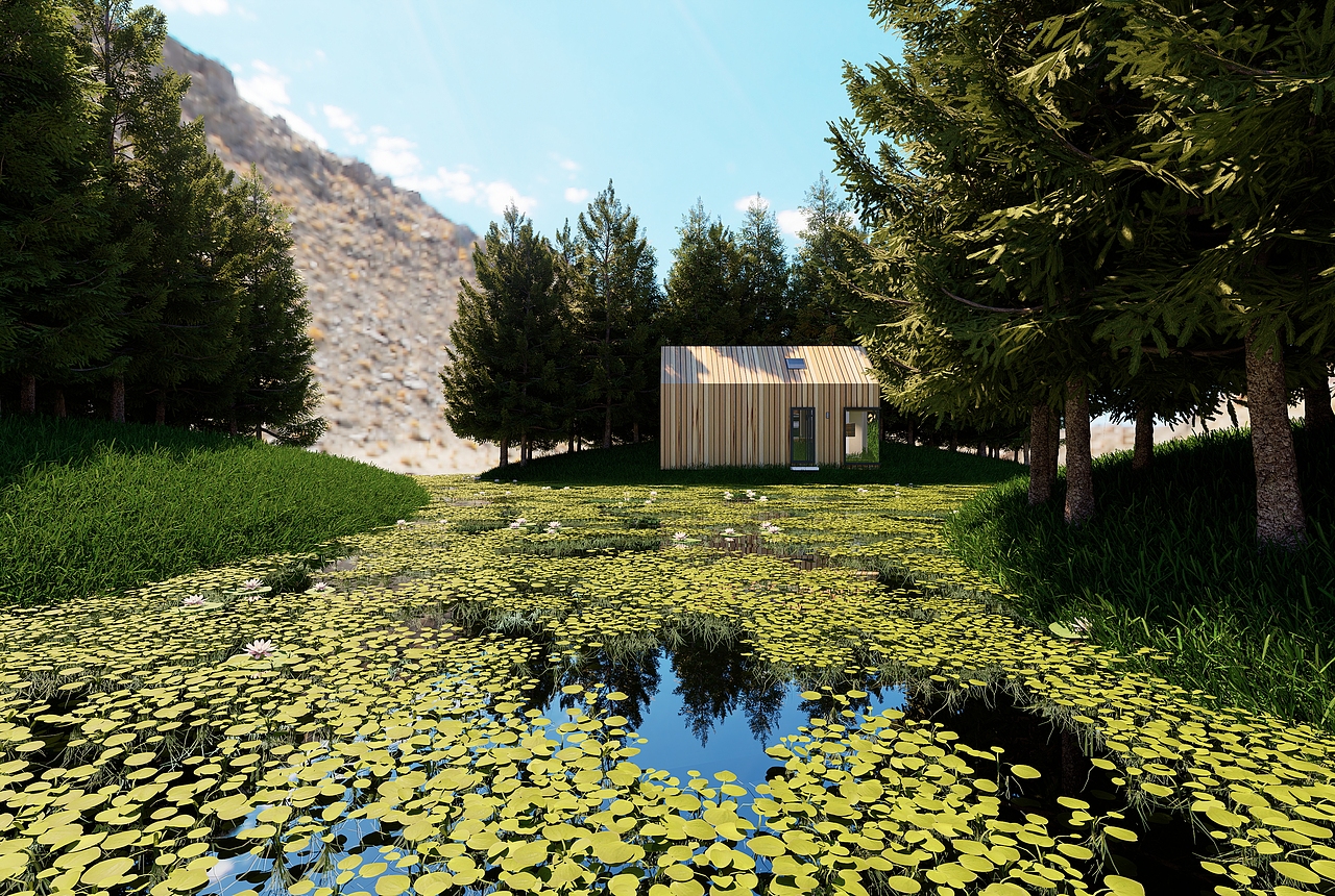 D5木屋渲染（图ZMzcwNTExMjg0） - 建筑设计 - 站酷设计师预见视觉原创素材 - 站酷ZCOOL