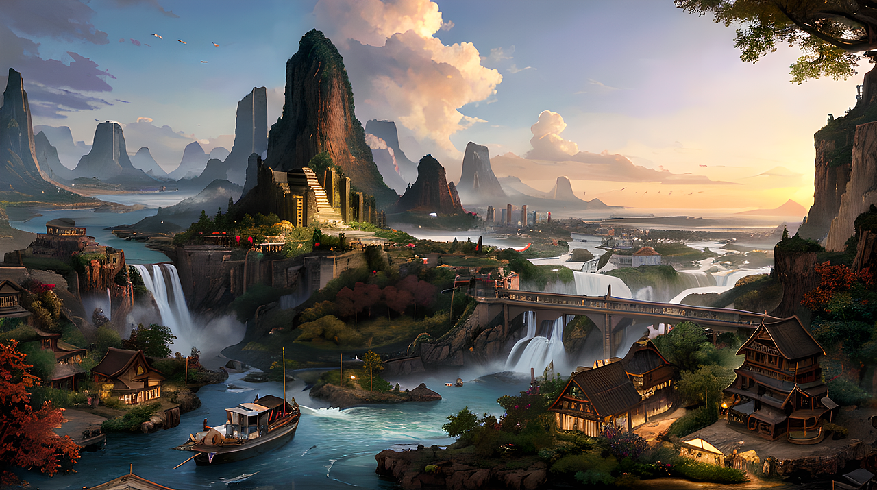 宏大的中国CG场景（图ZMzM4NDU0NjYw） - 绘画 - 站酷设计师szw2698原创素材 - 站酷ZCOOL