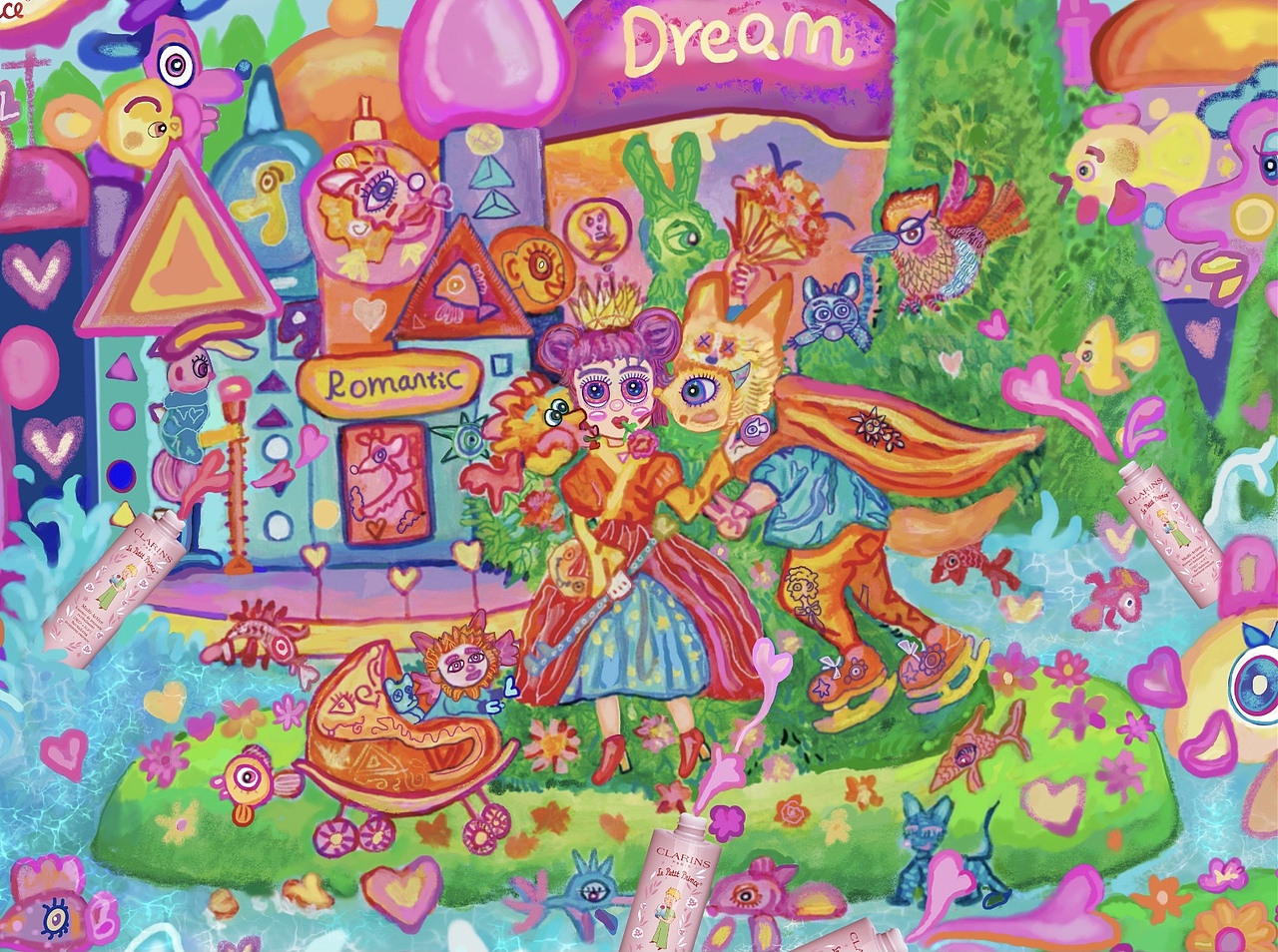 #邂逅#粉嫩多巴胺少女+邂逅奇迹之光