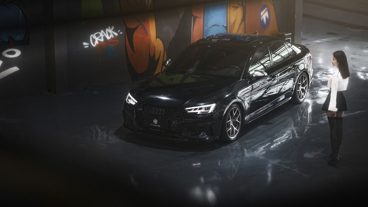 奥迪s4黑武士改装