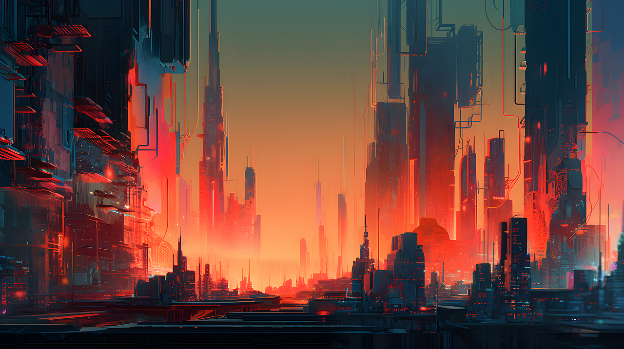 賽博朋克風(fēng)格未來之城（圖ZMzM4NzQ4NDY4） - 概念設(shè)定 - 站酷設(shè)計(jì)師Cain_啟寒原創(chuàng)素材 - 站酷ZCOOL