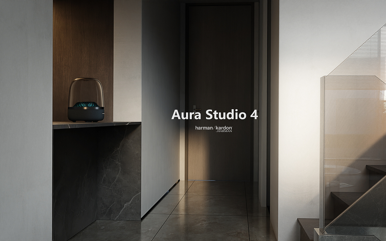 Harman kardon音响系列渲染图（图ZMzQ5NzcxNzg0） - 产品 - 站酷设计师鸿宸原创素材 - 站酷ZCOOL