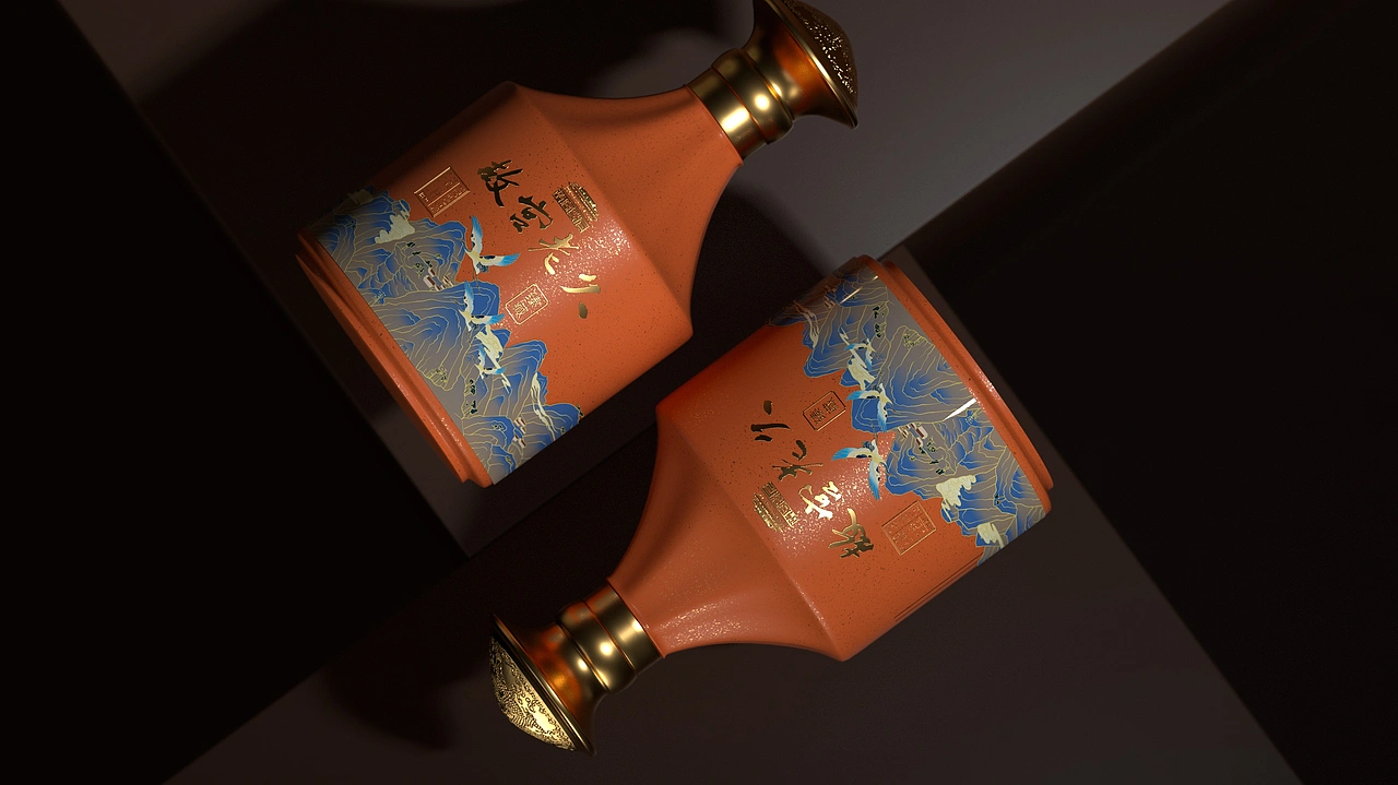 GUGONGLAOJIU X 白酒包装设计