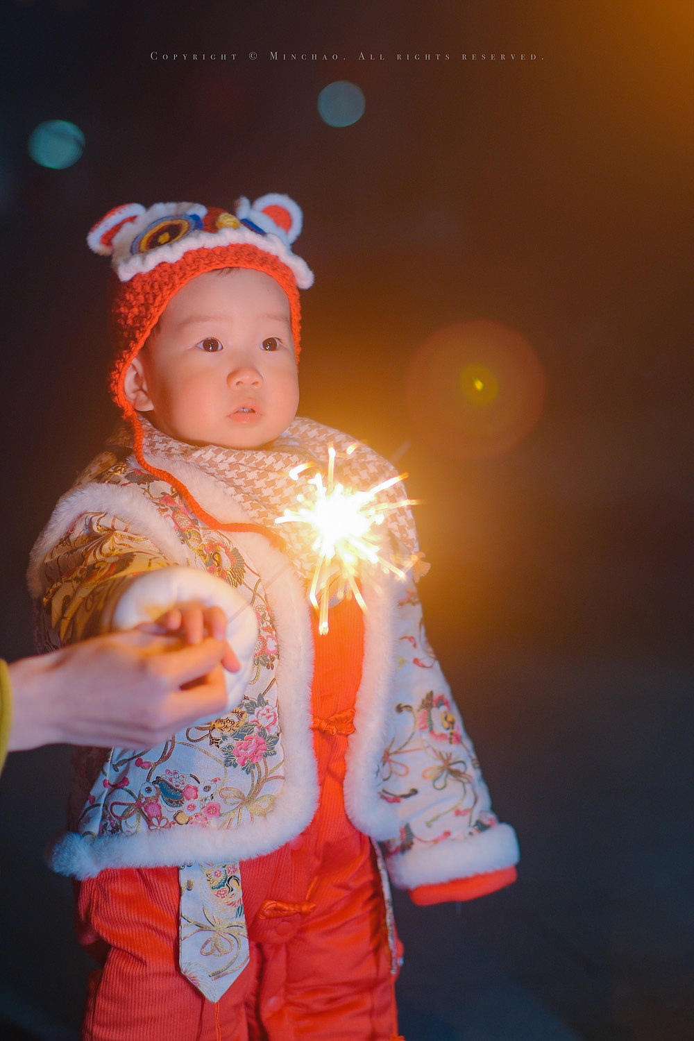 正月十五挑花灯