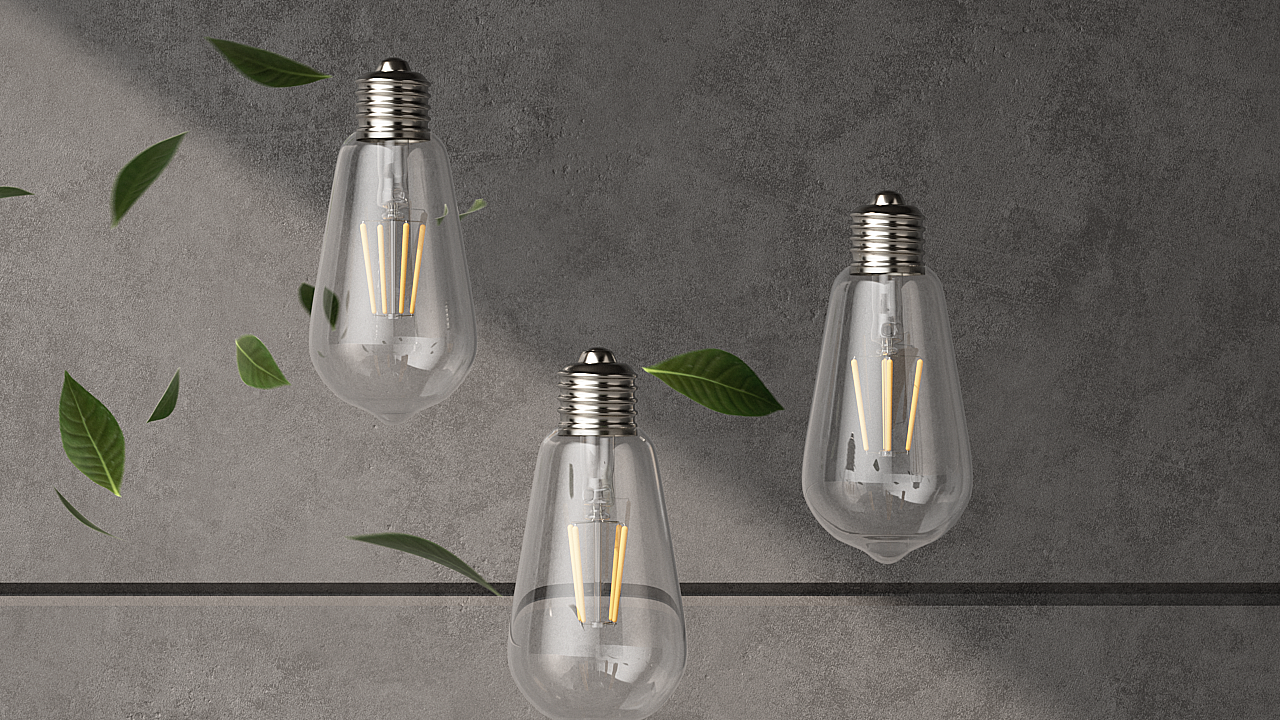 工业风落地灯-LEPOWER