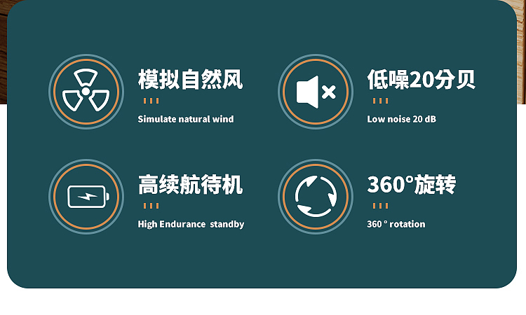 电商商业详情 I 电风扇 I 渲染视觉