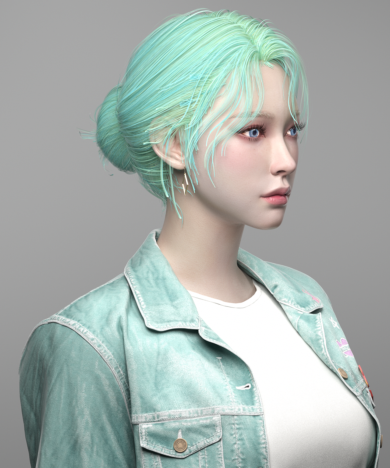 人物练习08（图ZMzE3MDI5MjUy） - 其他三维 - 站酷设计师C4Dcole原创素材 - 站酷ZCOOL