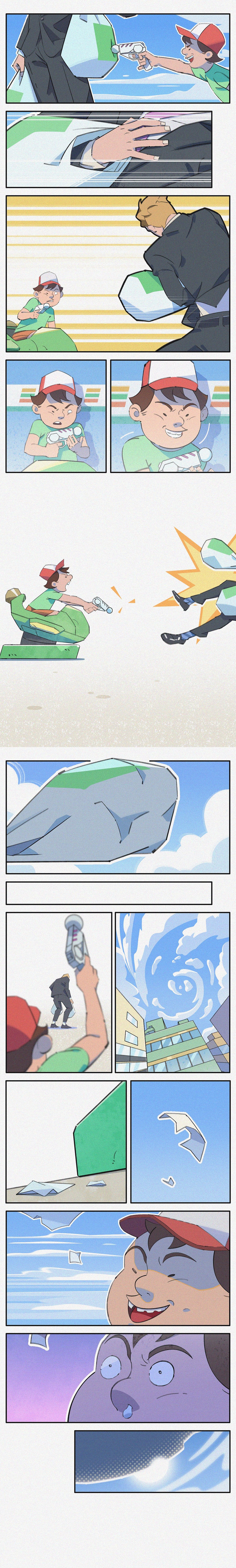 短X短漫画-1（图ZMzI5MTYxNTQ0） - 短篇/格漫 - 站酷设计师阿默moge原创素材 - 站酷ZCOOL