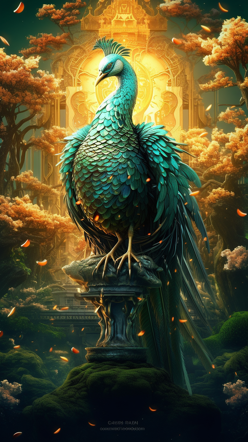 中国古代神兽系列-凤凰（图ZMzQ0ODM1MjY4） - 创作习作 - 站酷设计师艺舟1014原创素材 - 站酷ZCOOL