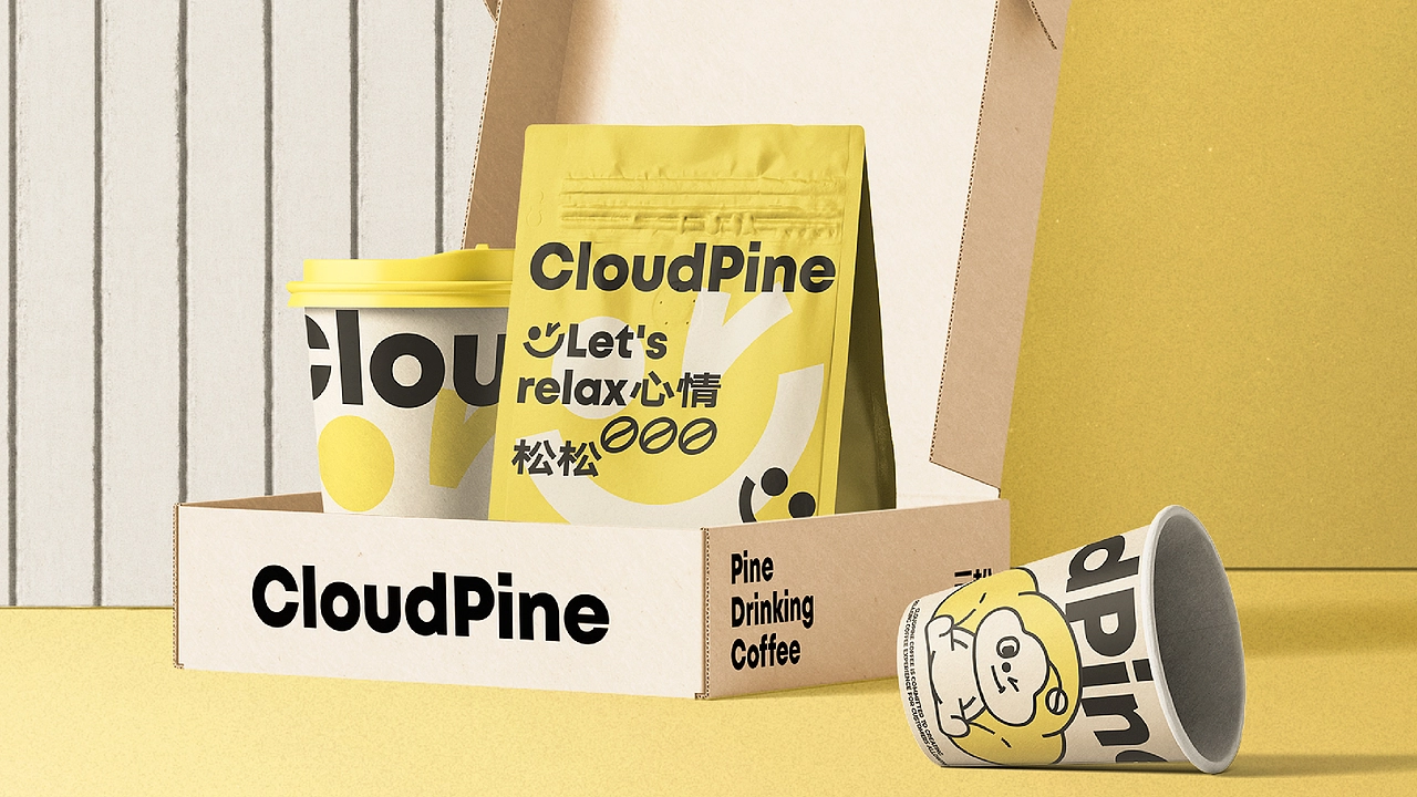 CloudPine Coffee品牌设计 | 咖啡品牌包装设计