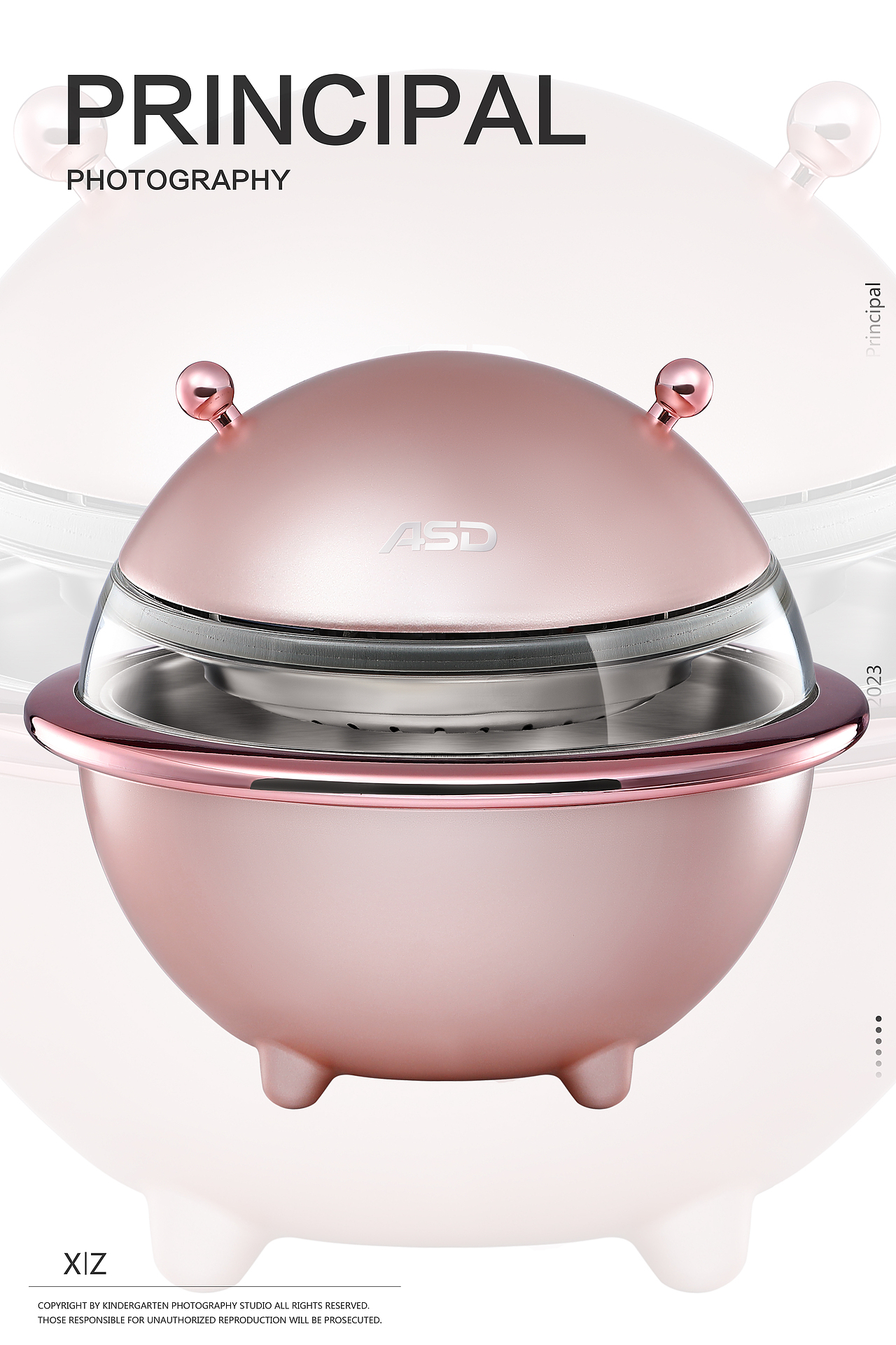 小家电摄影（ASD粉色星球煲）空气炸锅（图ZMzM0OTE4MDg0） - 产品摄影 - 站酷设计师幼稚缘原创素材 - 站酷ZCOOL