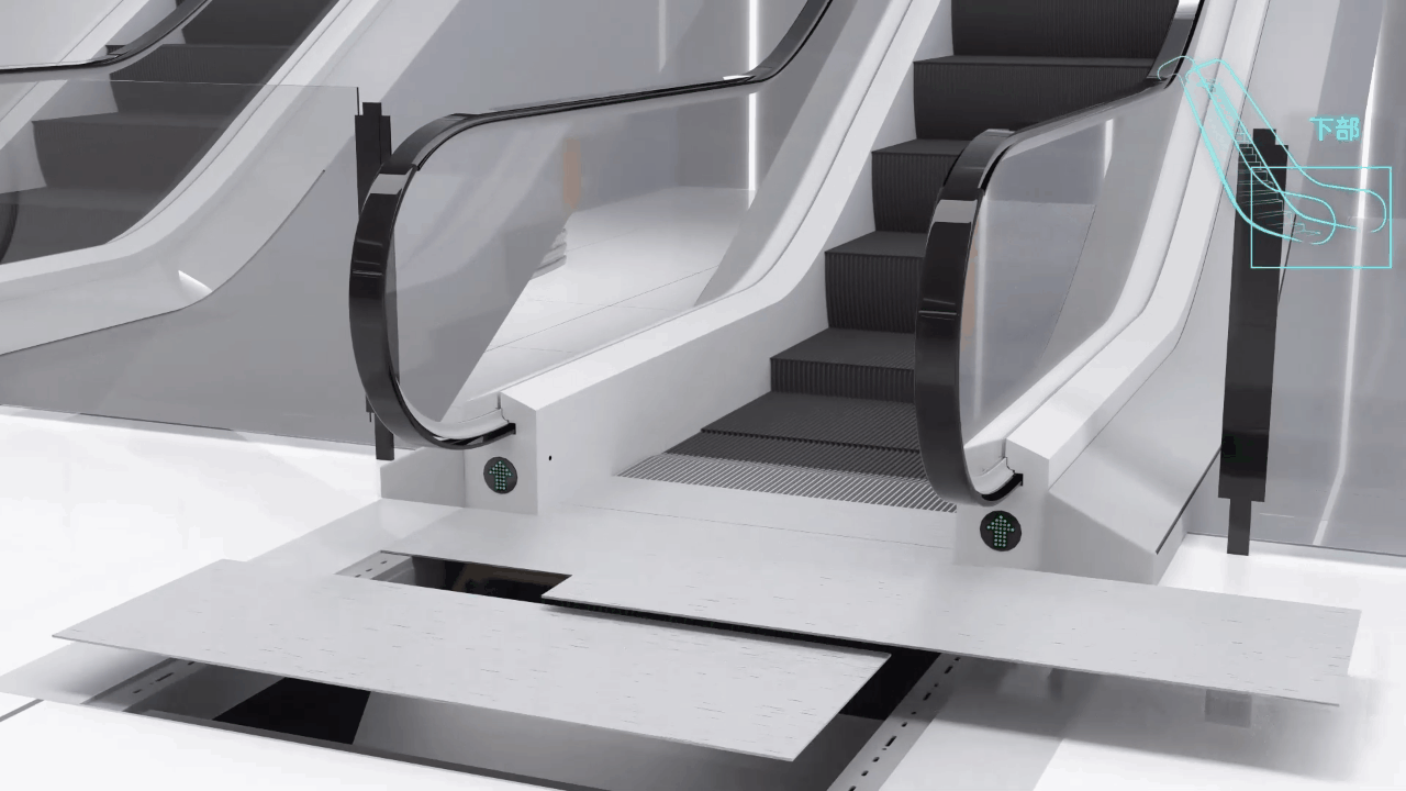 扶梯控制柜产品动画_工业自动化——KeyShot全流程solo