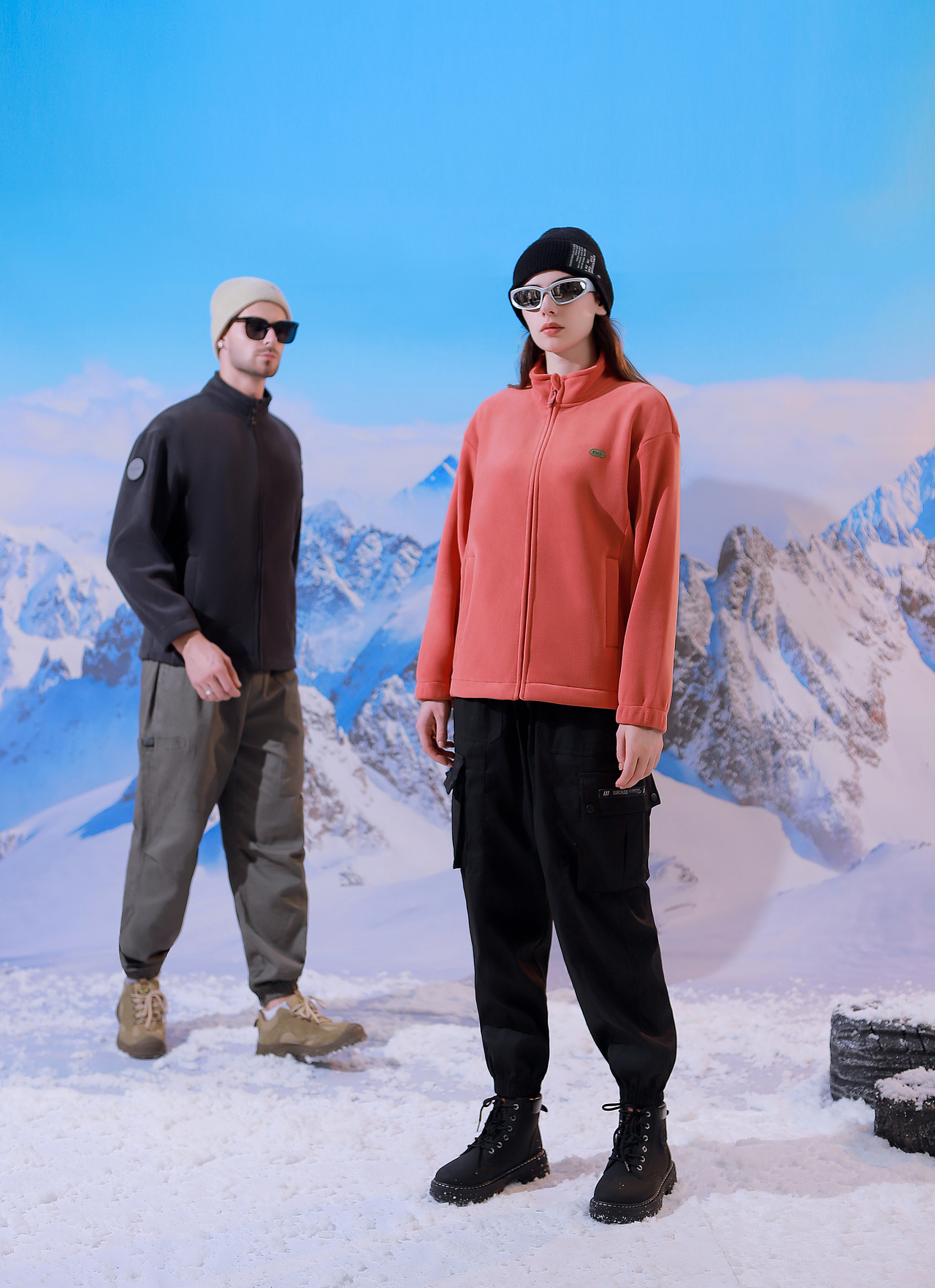 雪景/外套拍摄-合作V：18057928795