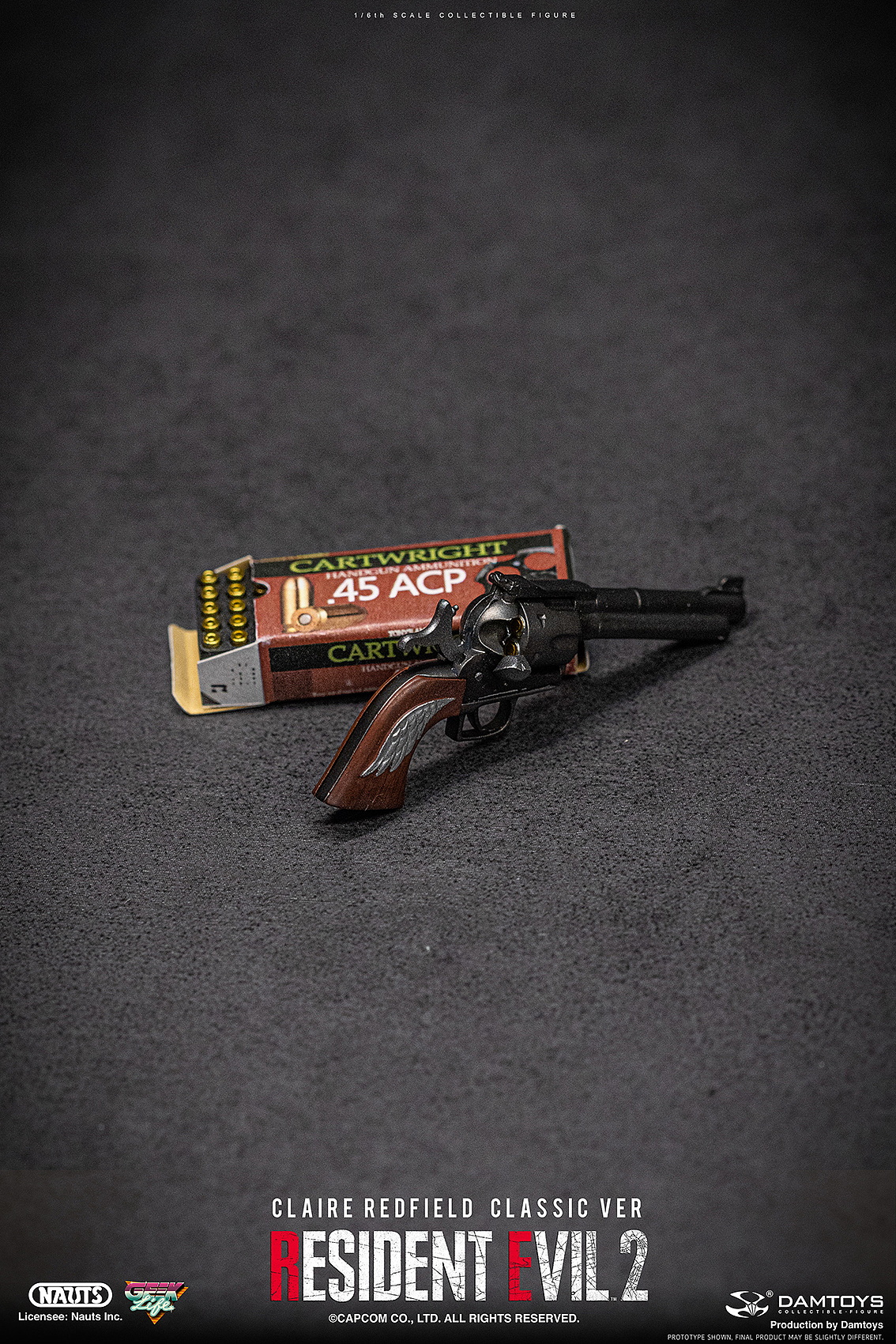 NAUTS x DAMTOYS 1/6《生化危机2》克莱尔·莱德菲尔德