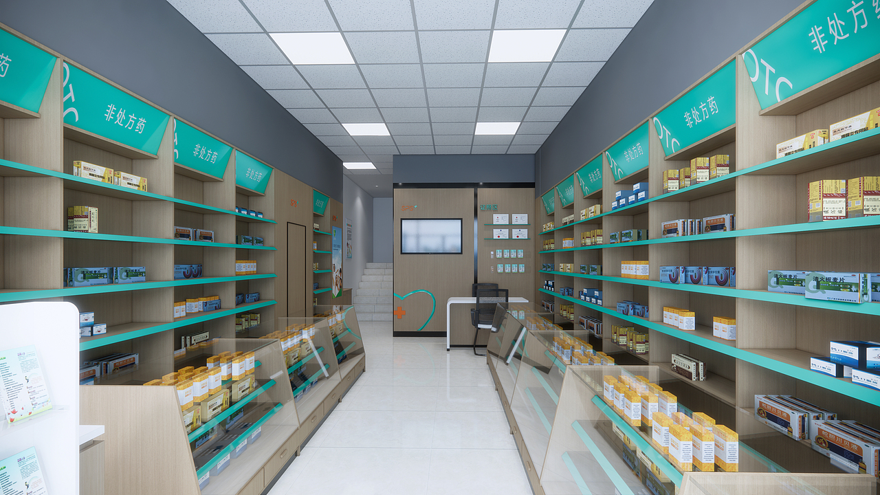 国药药店装修