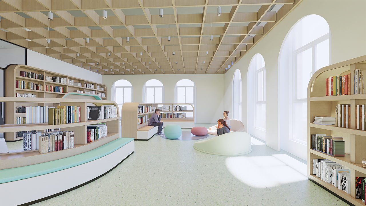 教育空间 | 博雅公学图书馆 | 南安