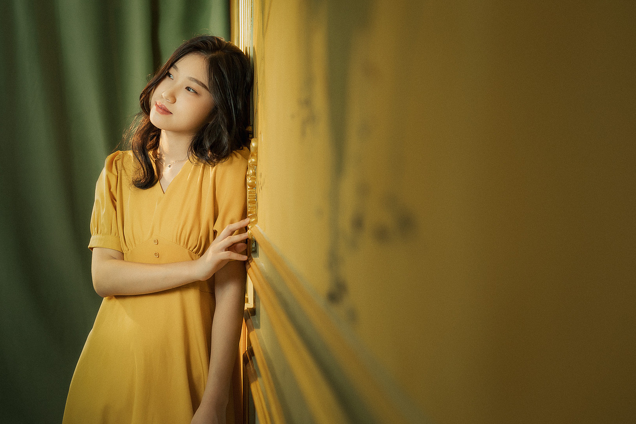 睡莲丨复古人像写真