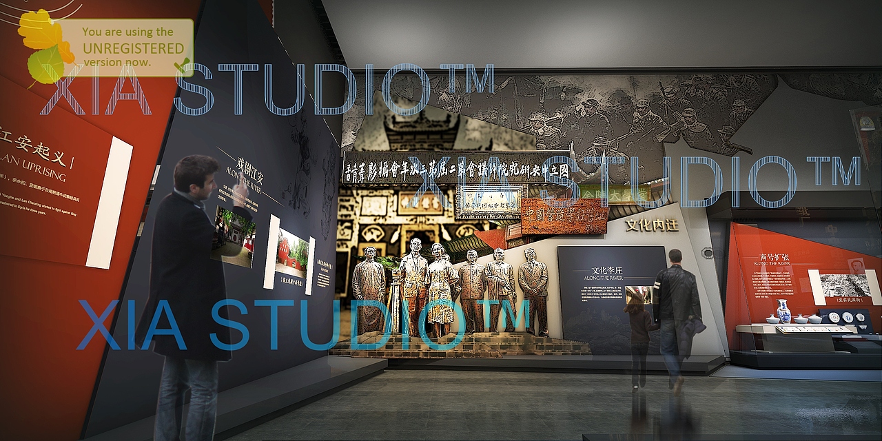 某城市通史展厅（图ZMzQ4NTI3NTg4） - 展陈设计 - 站酷设计师NonoXiaStudio原创素材 - 站酷ZCOOL