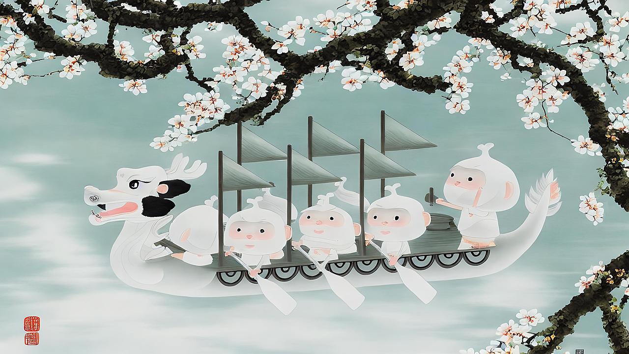 你看！一群猴子在空中划龙舟（图ZMzQzNjgwODI0） - 场景 - 站酷设计师8design_cn原创素材 - 站酷ZCOOL