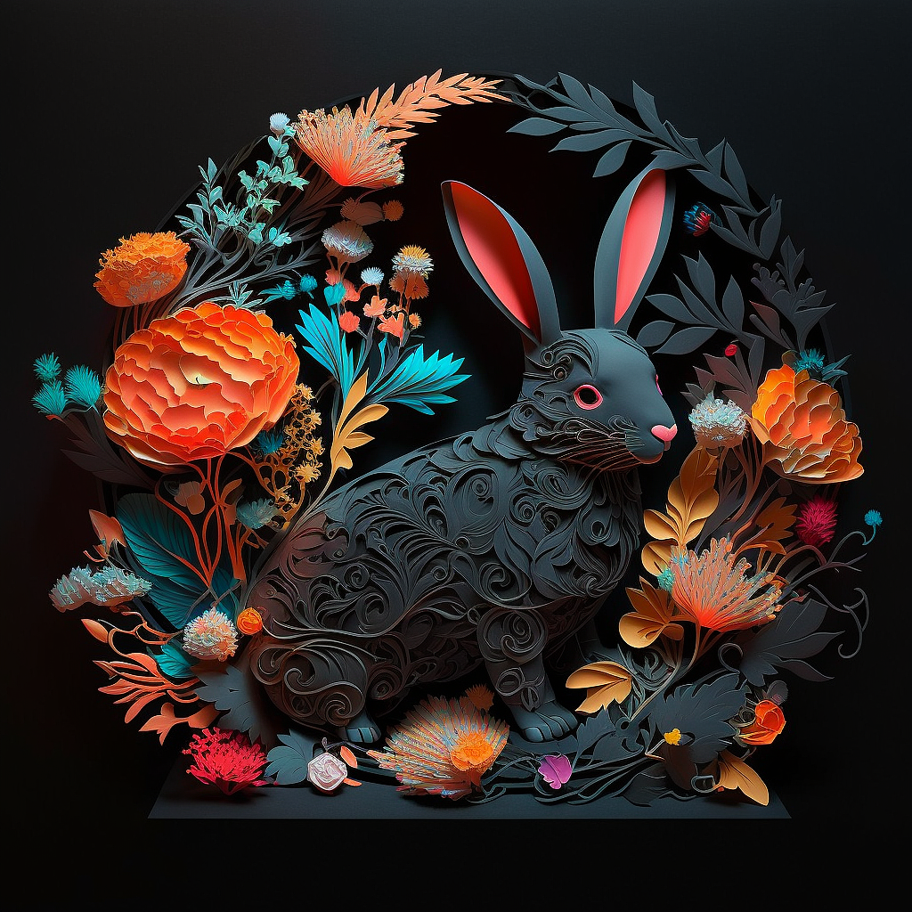 剪纸风格的生肖~第二窝!