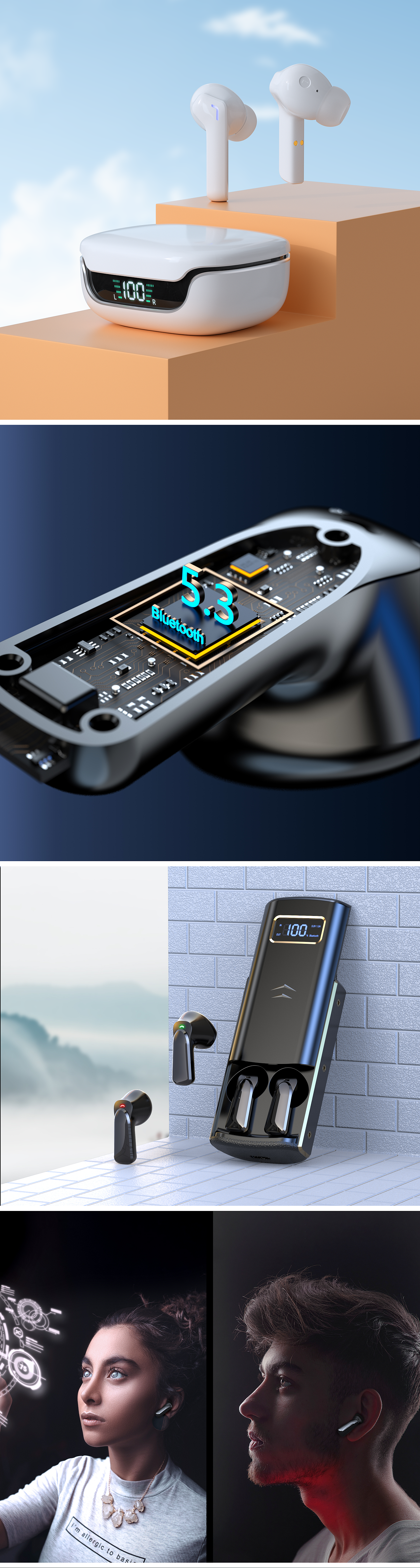 日常渲染·耳机类