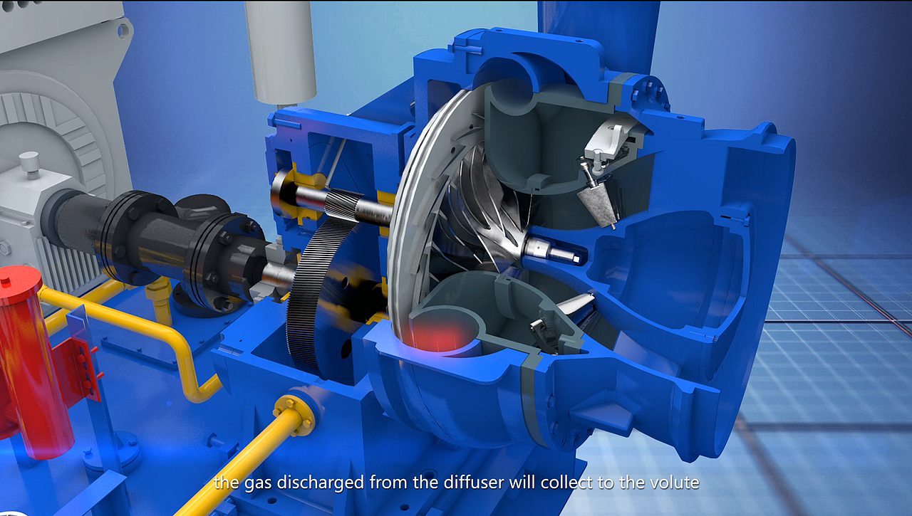 三维通风机动画