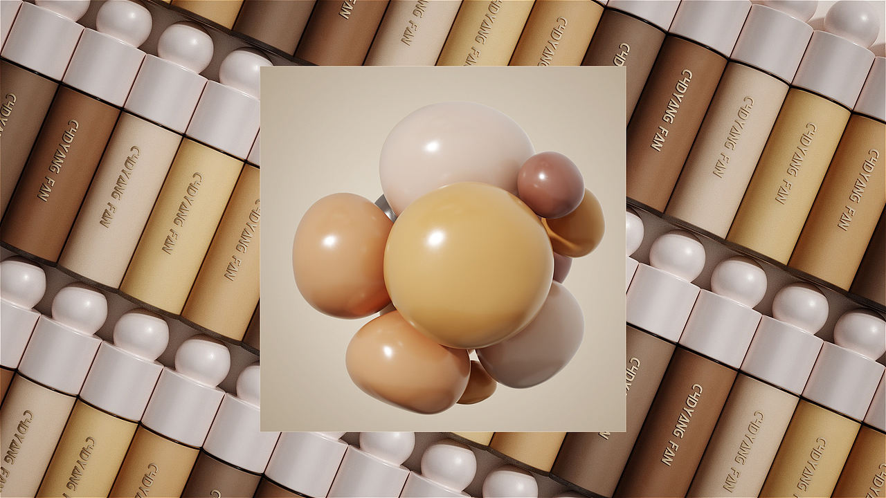 C4D-Rare Beauty粉底液动态（图ZMzMzODUwNzYw） - 动画/影视 - 站酷设计师C4D杨帆原创素材 - 站酷ZCOOL