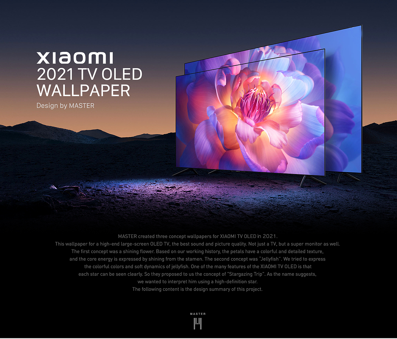XIAOMI 2021 TV Wallpaper_MasterPictures站酷ZCOOL