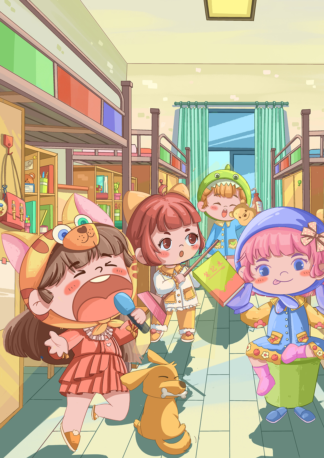 治愈系儿童插画（图ZMzM5Mjg3NDA0） - 儿童插画 - 站酷设计师妖不倒tai原创素材 - 站酷ZCOOL