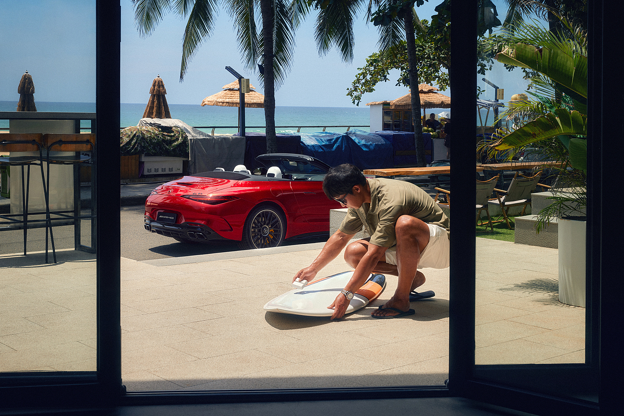 汽车摄影-Mercedes-AMG SL 63