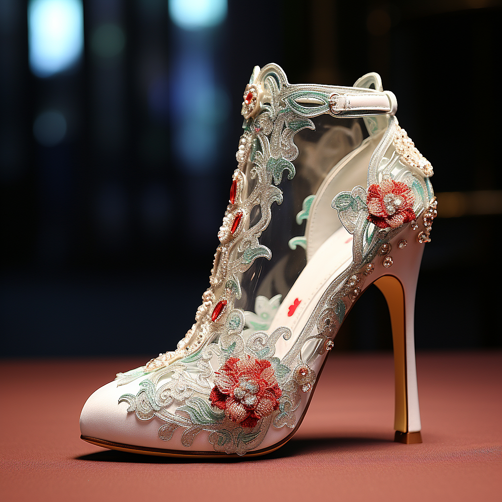 新款少女高跟鞋|设计与摄影|