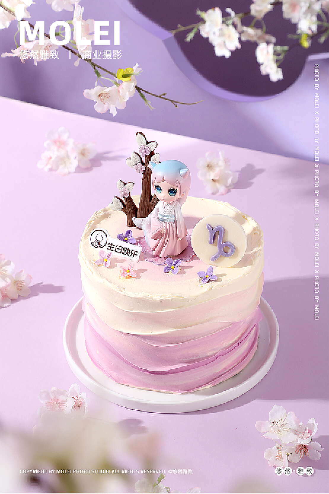 cakeboss十二星座蛋糕|生日|甜点|产品摄影-默雷_悠然雅致摄影-站酷ZCOOL